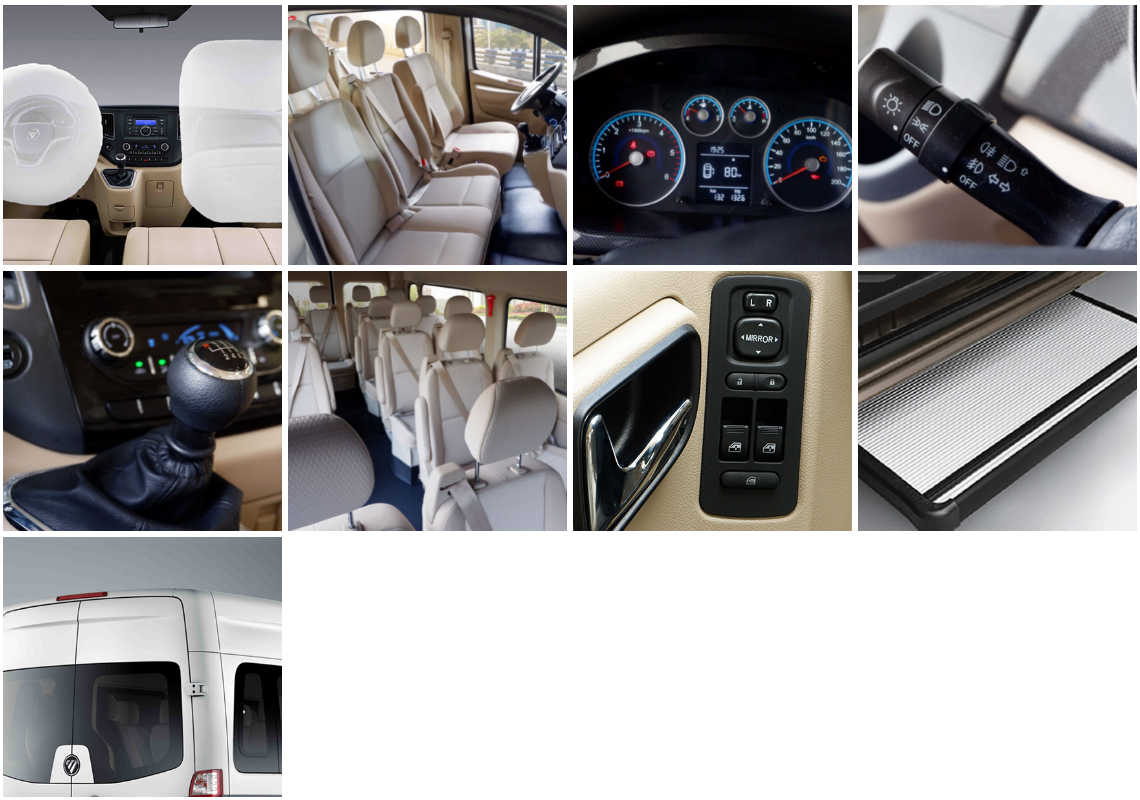 toano van interior and exterior